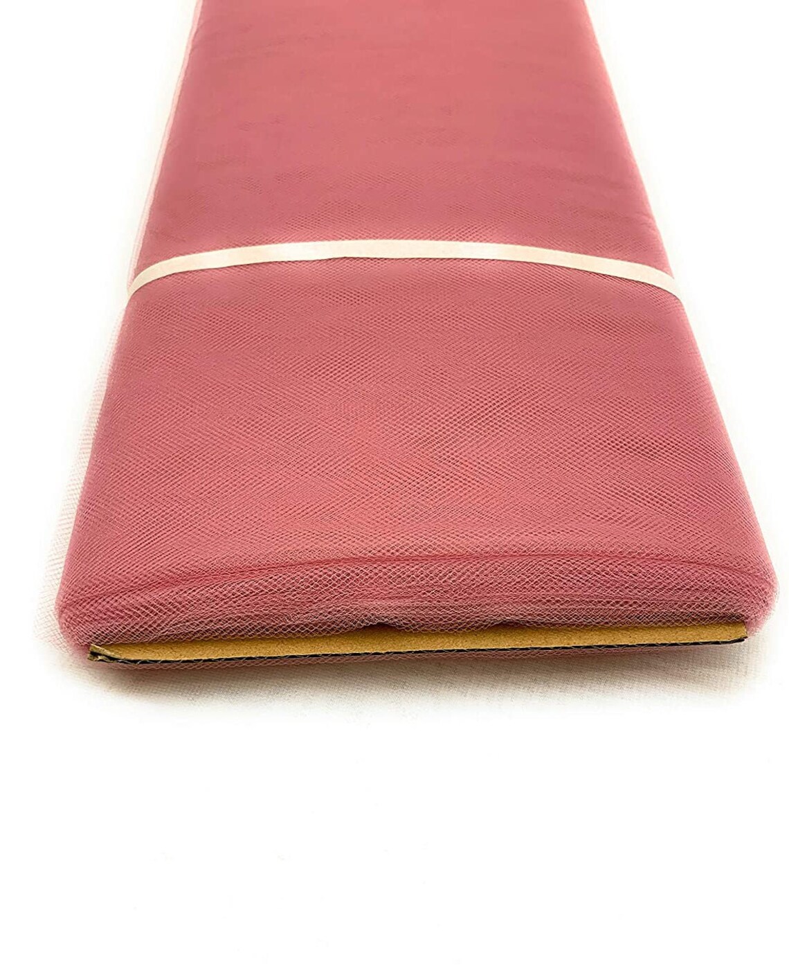 Tulle - 108-inches Wide Dusty Rose By the Bolt