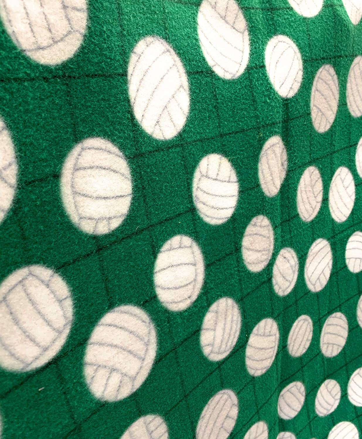 Fleece Fabric / Volleyball Premium Anti Pill Sport Print Etsy
