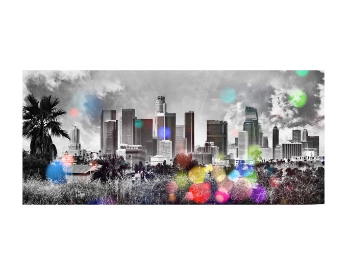 Los Angeles Skyline Bokeh