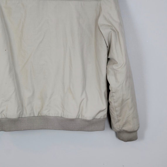 2Vintage Carl Michaels, Beige Bomber Jacket, Size… - image 7