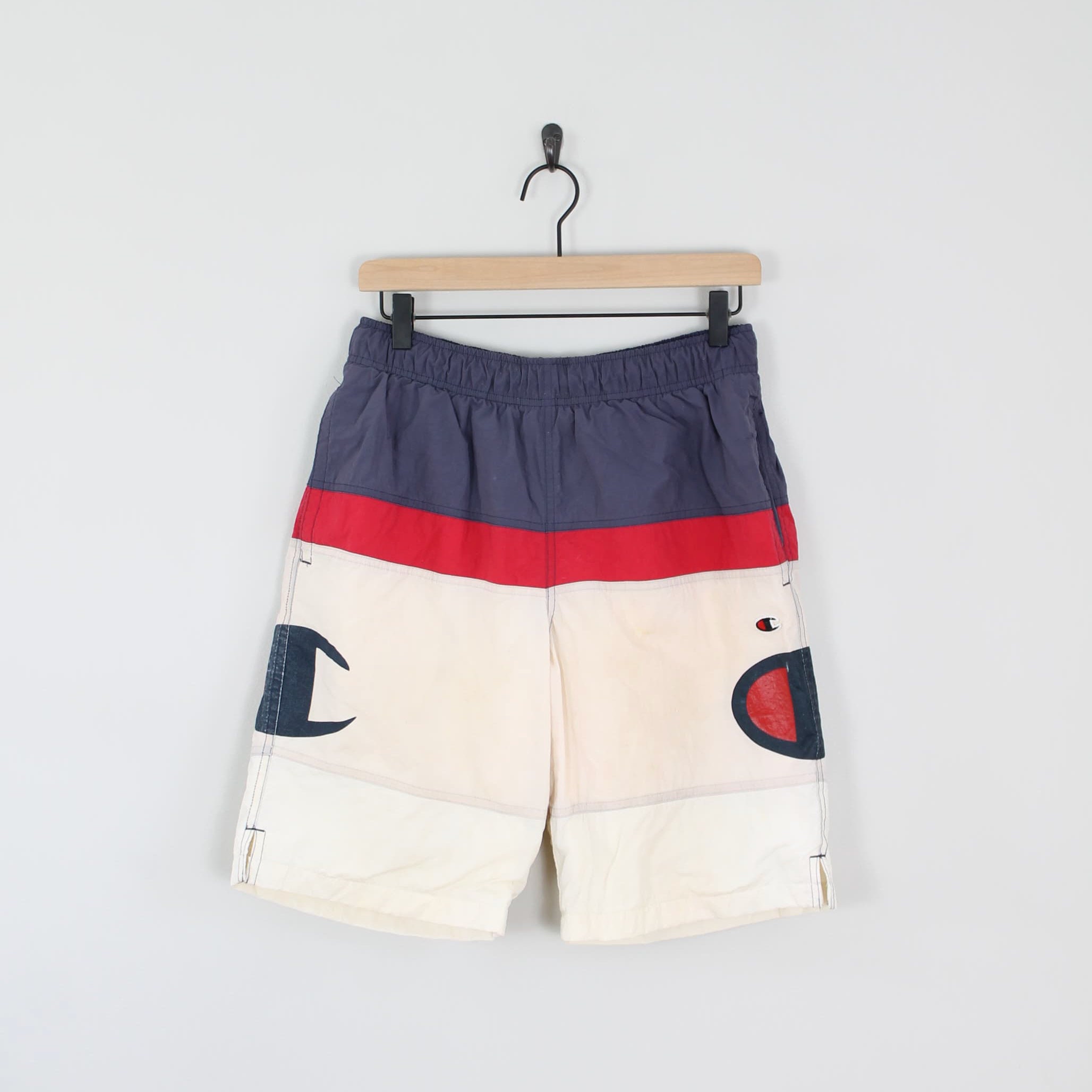 Vintage Champion Shorts Medium Mens Swimwear - Etsy
