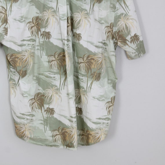 Vintage Natural Issue, Green and Beige Palm Tree … - image 8