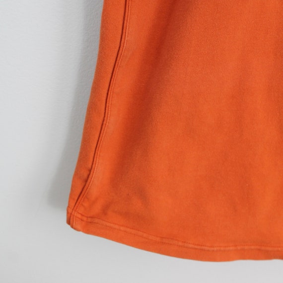 2000s Nike Orange Plain Tank Top, Size XL, Solid … - image 3