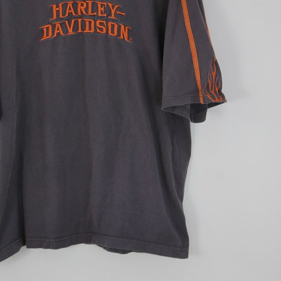 Modern Embroidered Harley-Davidson T-Shirt, Size … - image 6