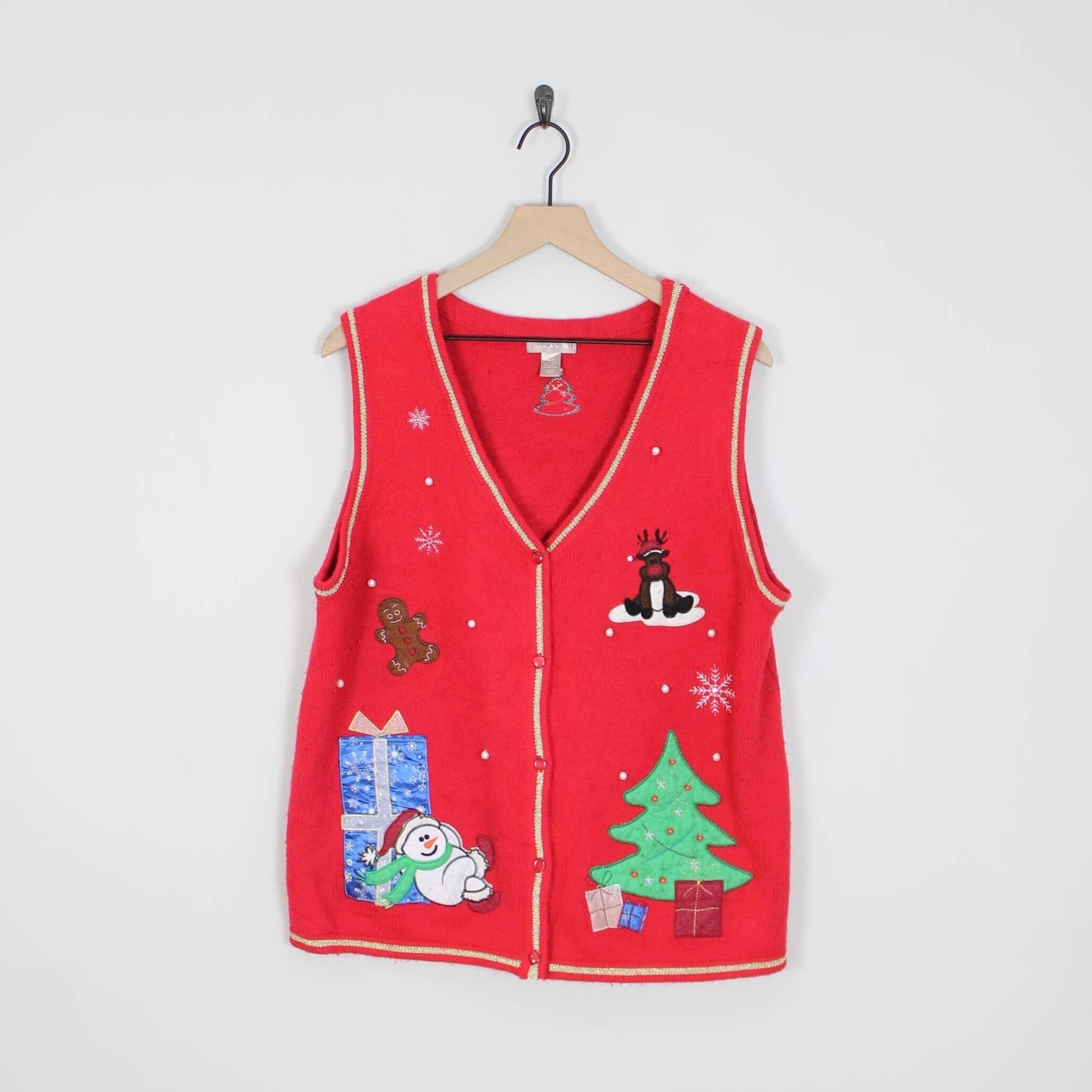Ugly Christmas Vest - Etsy UK