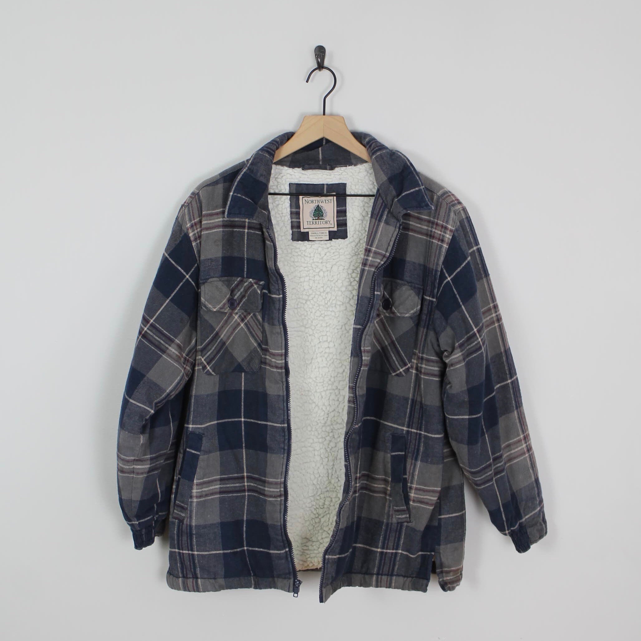 Hooded 90s Flannel - Etsy