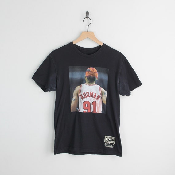 Modern Dennis Rodman 91 Chicago Bulls T-Shirt, Si… - image 1