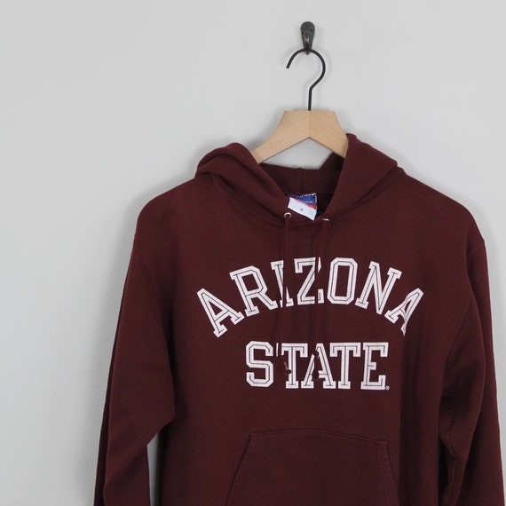 Vintage 90s Champion Arizona Sate Hoodie, Size Sm… - image 3