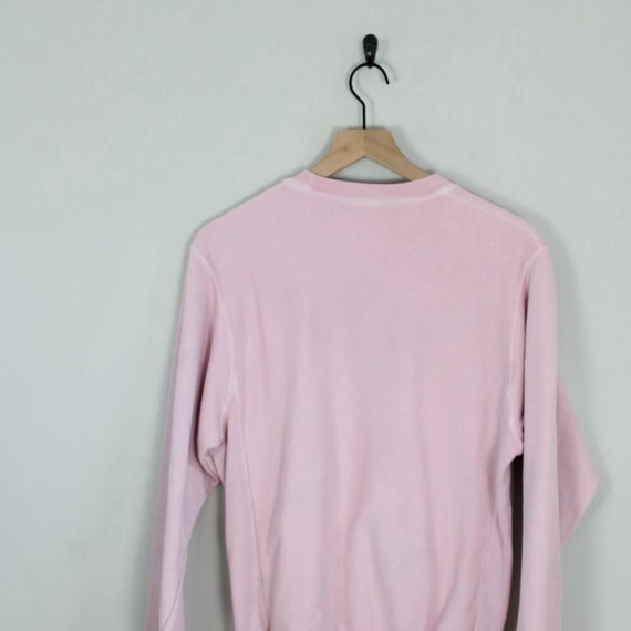 Vintage 90s Pink Delaware Champion Crewneck Sweat… - image 7