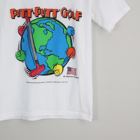 Vintage Put-Put Golf Mini Golf T-Shirt, Size Smal… - image 5