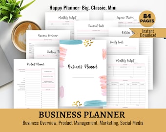 Ultimate Business Planner: Small Business Organizer (Digital Download)