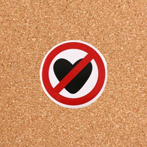 Heartless Enamel Pin | Cute Pin from ROFLPINS