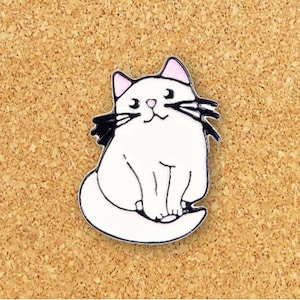 Super Cute Cat Enamel Pin | Cute Enamel Pin