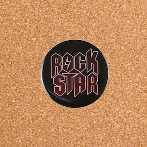 Rock Star Enamel Pin | Cute Pin from ROFLPINS