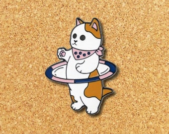 Hula Hoop Pin | Cute Enamel Pins