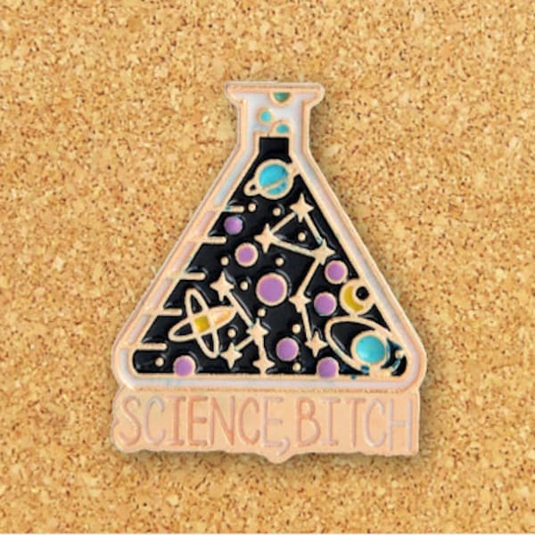 Science Bitch Emaille Pin | Witziger Emaille Pin