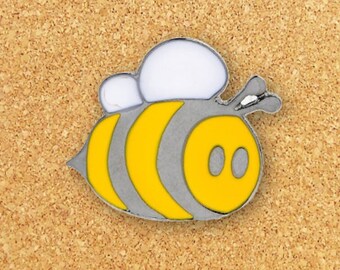 Pin de esmalte de abeja / Pin de esmalte animal