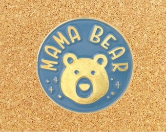 California Bear Emaille Pins | Niedlicher Tier Emaille Pin