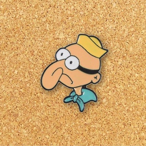 Barnacle Boy Enamel Pins Cartoon Enamel Pin image 1