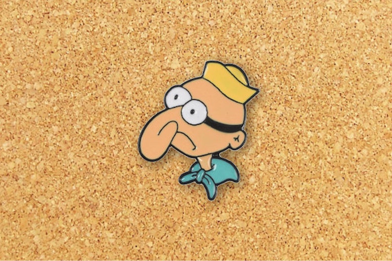 Barnacle Boy Enamel Pins Cartoon Enamel Pin image 1