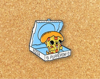 Pin de esmalte Pupperoni
