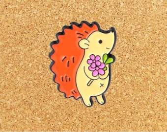 ハリネズミのエナメルピン | かわいい動物のエナメルピン