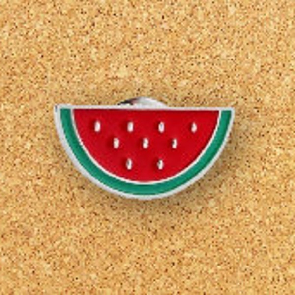 Juicy Watermelon ENAMEL PIN | Cute Enamel Pin for Backpack, Jacket, Hat, and More