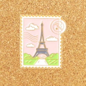 Eiffel Tower Enamel Pins | Cute Enamel Pin