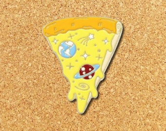 Pizza Enamel Pin | Food Enamel Pins