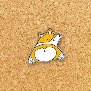 Corgi Dog Enamel Pins | Cute Enamel Pin