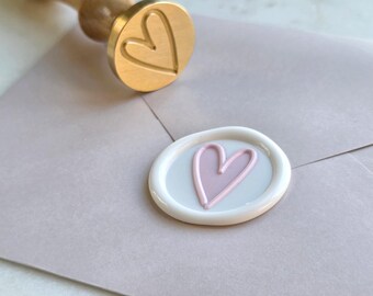 Set of 9 | heart design Wax Seal Sticker | Self Adhesive | Party | Invitation | Decoration | Stationery | Gift Wrap