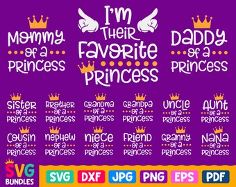 Download Daddy Cricut Sister Mommy Of A Princess Svg Silhouette Birthday Girl S Or Girl Baby Shower Princess S Family Svg Bundle Aunt Brother Scrapbooking Paper Party Kids Kientructhanhdat Com