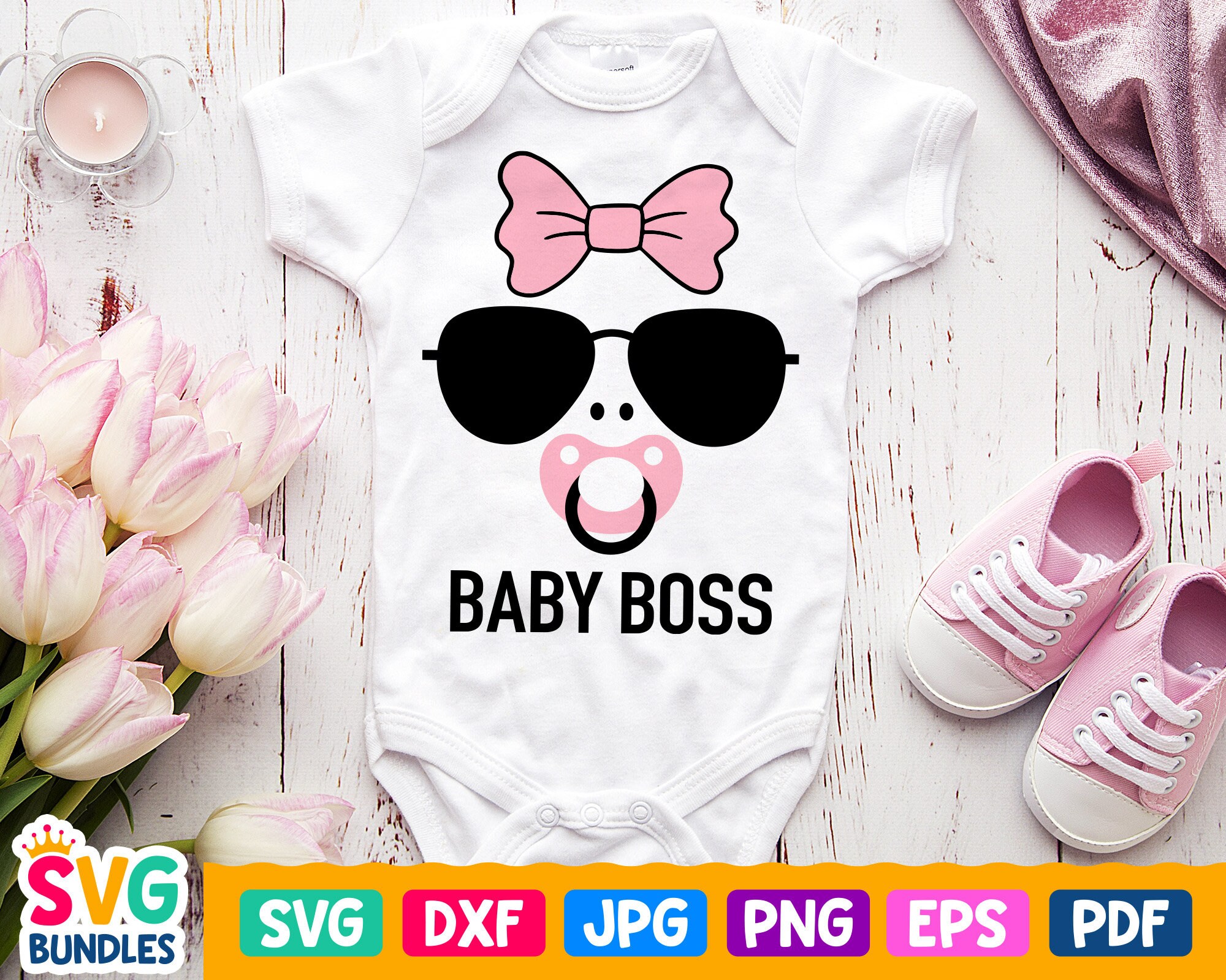 Girl Baby Boss Svg Little Girl Shirt Svg Newborn Girl Shirt Etsy