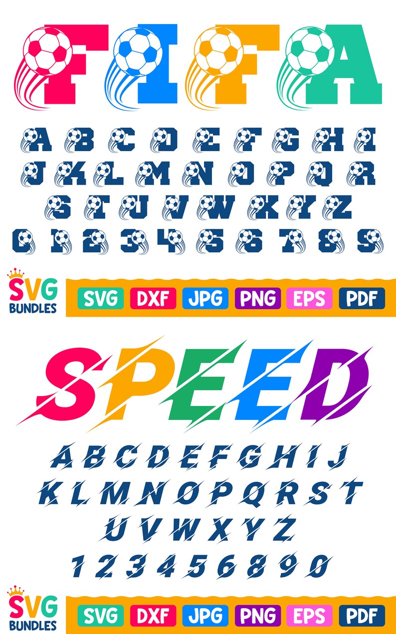 Download Sports Font Svg Bundle Sport Monogram Initials Svg Baseball | Etsy