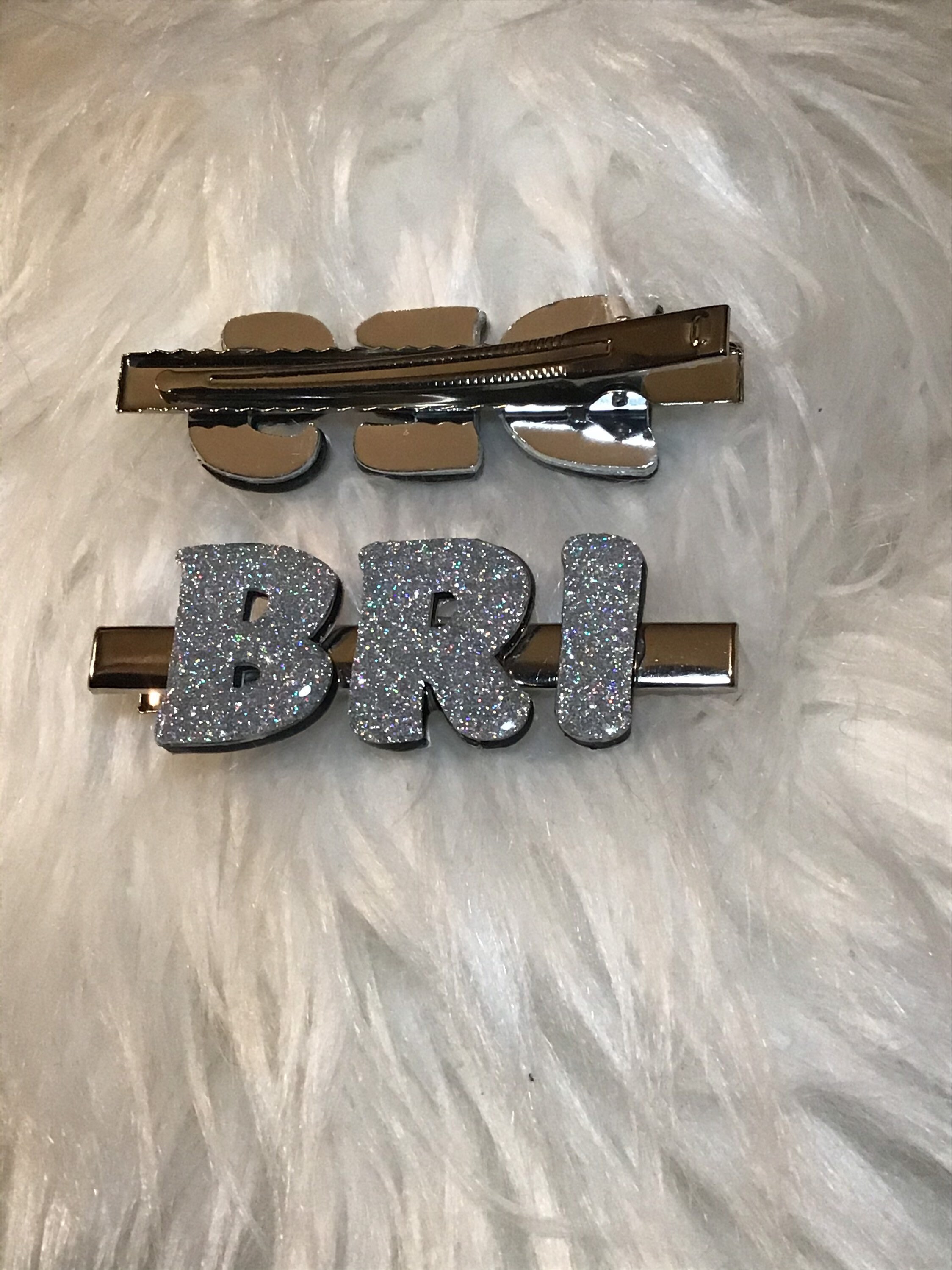 Personalized hair pin Name hair clips custom hair pins name Etsy