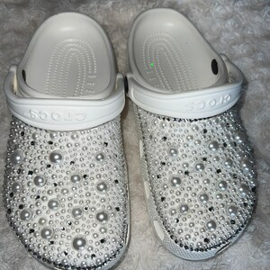 white crocs for wedding