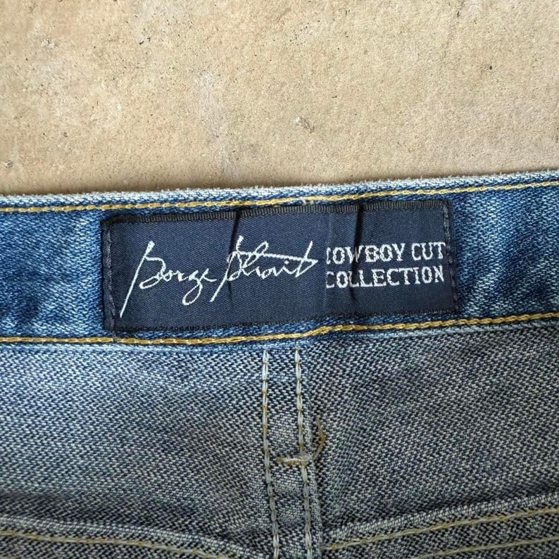 Vintage Wrangler Cowboy Cut Jeans 34x42 George Strait Kollektion Gerades Bein Western Denim Bild 4