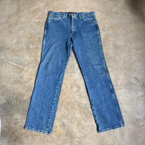Vintage Wrangler Cowboy Cut Jeans 34x42 George Strait Kollektion Gerades Bein Western Denim Bild 2