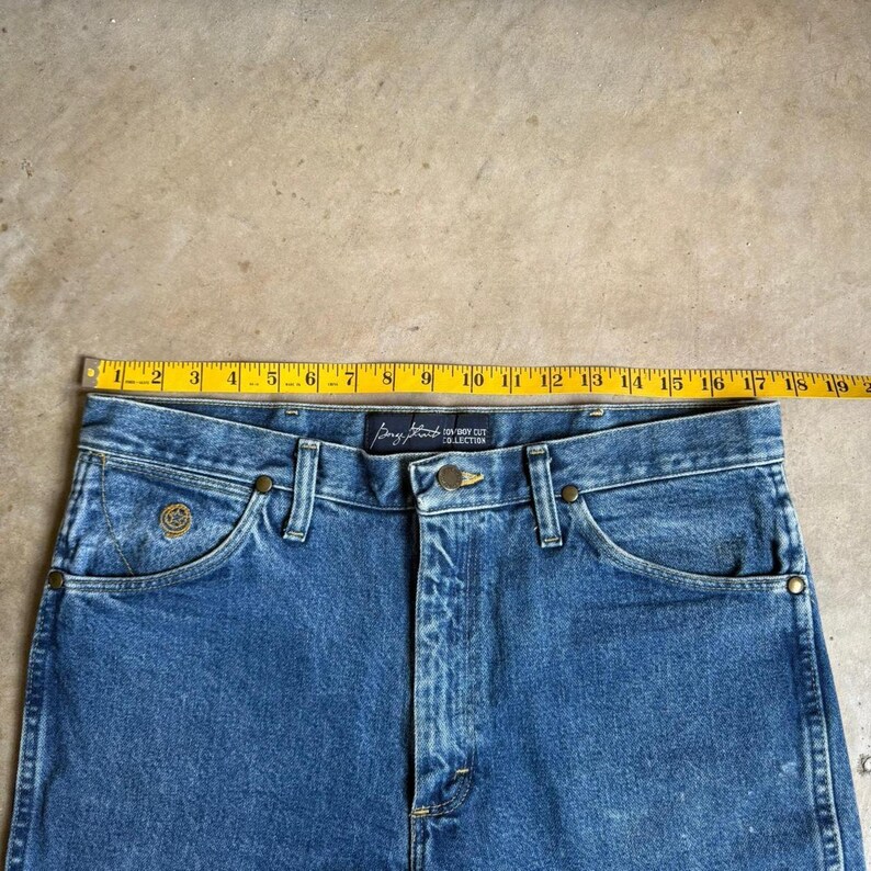 Vintage Wrangler Cowboy Cut Jeans 34x42 George Strait Kollektion Gerades Bein Western Denim Bild 5