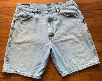 Vintage Wrangler Denim Shorts, Size 34" Waist Women