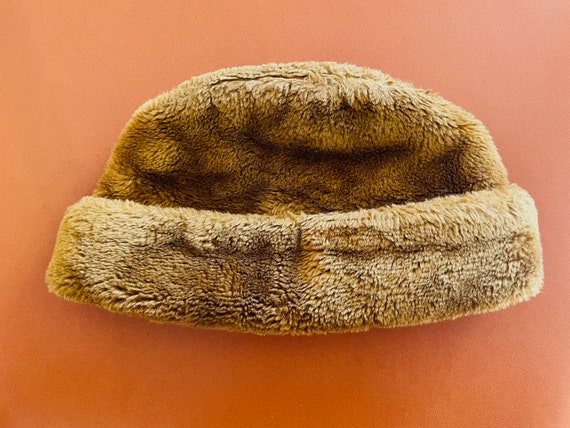 Vintage Fur Skull Cap Hat - image 1