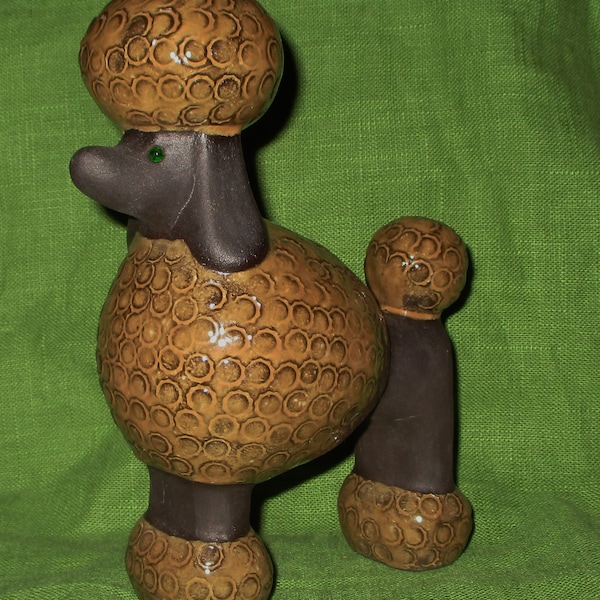 Ke Iwar Poodle  Vintage Retro