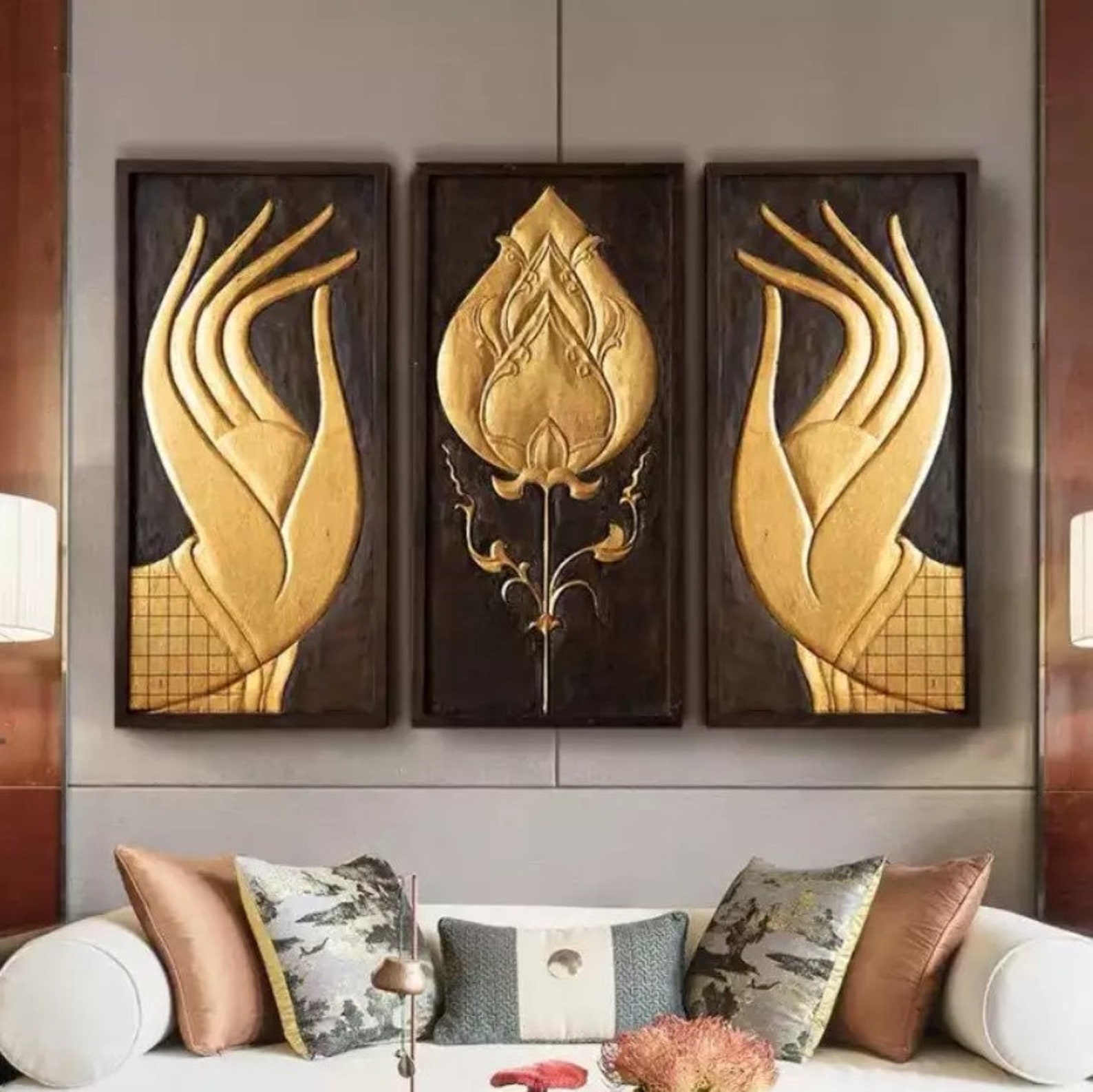 New Wall Panel the Decoration THAI Etsy