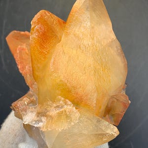 320 Gram Calcite Crystals, Calcite, Mineral Specimen, Very Beautiful Terminated and Damaged Free Flower Shape Calcite Crystal beautiful