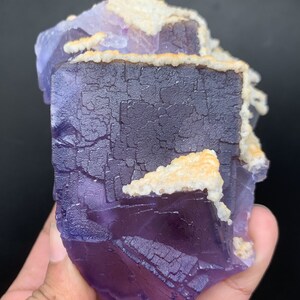 632 Gram Fluorite, Fluorite Crystal, Calcite, Fluorite Specimen, Natural Terminated and Undamaged Blue Fluorite Crystal for Collection Pace