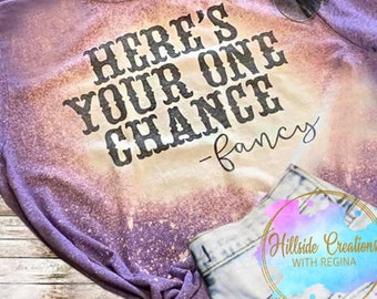 Bleached Tee-Fancy