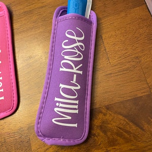 Personalized Popsicle and Yogurt Holder—You Choose Design