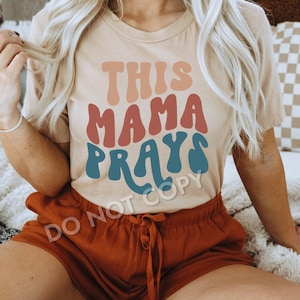 Soft Style Tee-This Mama Prays, Mama Tee, Christian Shirt