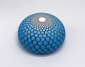 Mandala Stones Rocks Dot Painting Art Free Shipping - Hand Painted Rock - Paperweight  -  Mandala stone - Meditation Stones - Christmas Gift