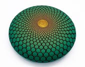 Mandala Stones Rocks Dot Painting Art Free Shipping - Hand Painted Rock - Paperweight  -  Mandala stone - Meditation Stones - Christmas Gift